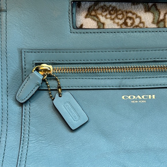 Coach Legacy Clutch in Robin’s Egg - Picture 2 of 16